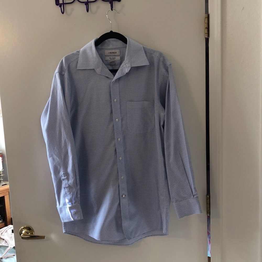 Cremieux Long Sleeve Dress Shirt Size 16/34 Gently used